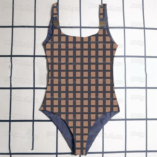 

trendy women swimwear one piece padded swimsuit low back bathing suits254g, Black