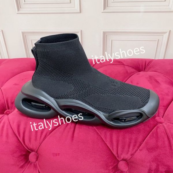 

mens designer sock shoes women flat running shoes black shoes clear sole volt graffiti lace-up socks boots designers platform2023