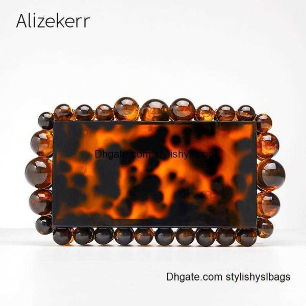 

evening bags evening bags beads acrylic box clutch bag women 2022 elegant designer luxury gold sequin novelty purses and handbags wedding pa