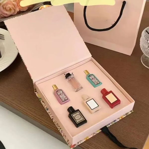 

Designer Women Perfume Set Flora Lady Fragrance for women bloom Flora sparay 5ML*6PCS suit 6 in 1 with box original semll high quality fast ship