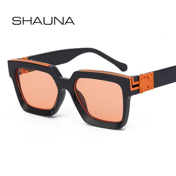 

sunglasses shauna retro square sunglasses uv400 j230422, White;black