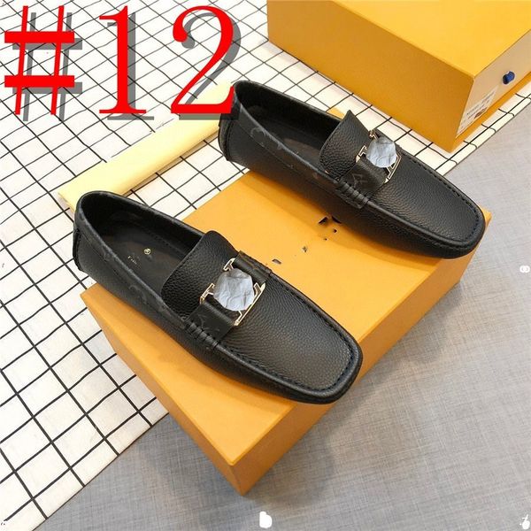 

l10/15model breathable men designer loafers shoes outdoor non-slip comfort soft moccasins comfortable driving shoes luxurious men loafers bi, Black