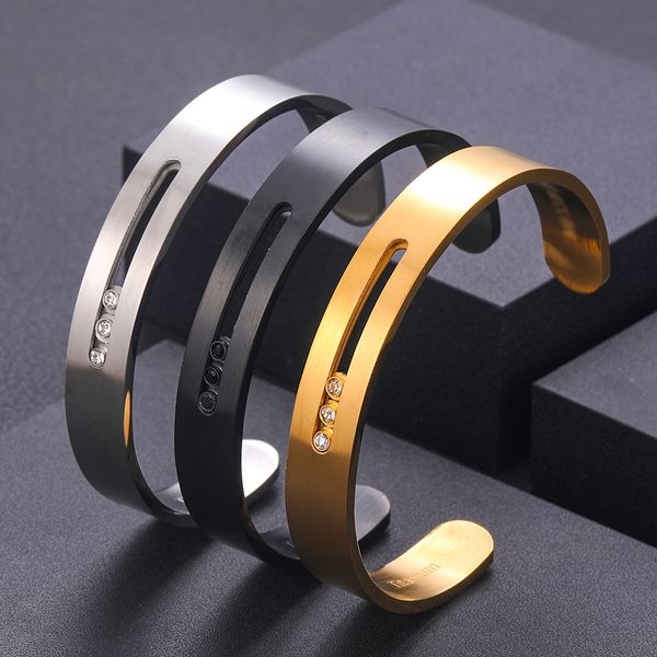 

beaded jankellyluxury aaa cubic zirconia bracelets bangles vintage indian bangle bohemian cuff for women femme fashion jewelr 230422, Black