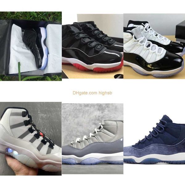 

retro womens mens 11 real carbon fiber shoes 11s space jam adapt white cherry cool grey jubilee 25th anniversary velvet midnight navy sports, Black