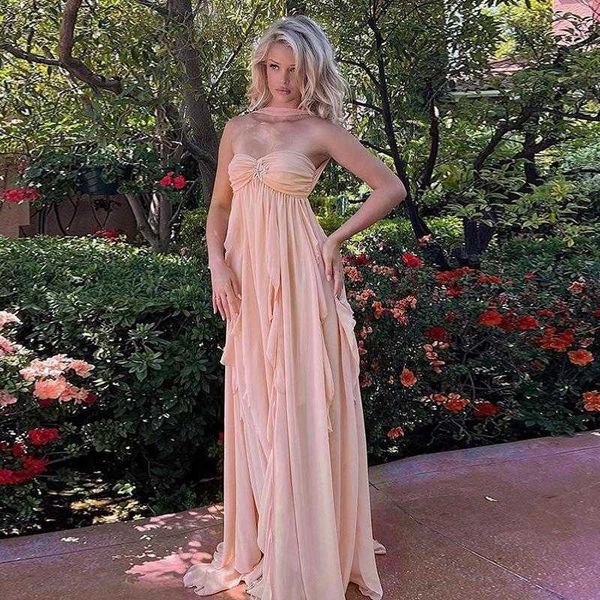 

summer style seaside holiday casual dresses slim tube ruffled dress for, Black;gray