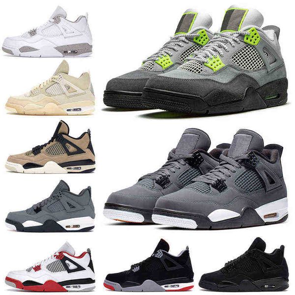 

design 4s university blue mens basketball shoes wild things zen master bred military black sail white oreo pure money sport trainers