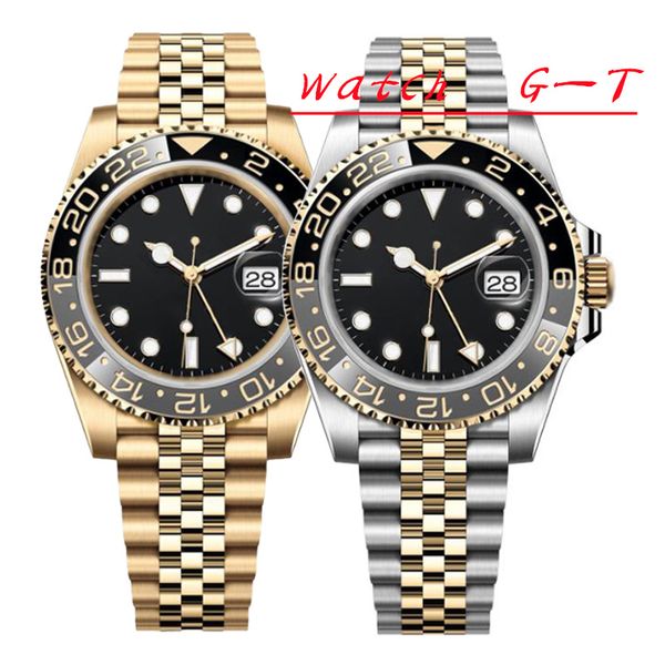 

2023 new men's sports watch designer luxury watch 40mm all stainless steel material sapphire glass waterproof luminous men's autom, Slivery;brown