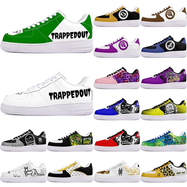 

DIY shoes beautiful autumn mens Leisure shoes one for comfortable men women casualplatform sneakers Classic cartoon graffiti trainers comfortable sports 55196