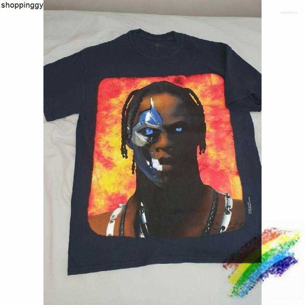 

t-shirts t shirts travis scocactus jack t-3500 portrait astroworld shirt, White;black