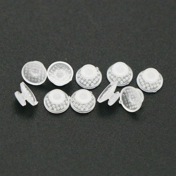 

toothbrush dental orthodontic ceramic clear lingual button bondable round base mesh 221114269j