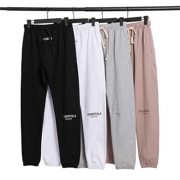 

20% off chaopai fg black 3m reflective print street drawstring versatile sports casual pants, White;black