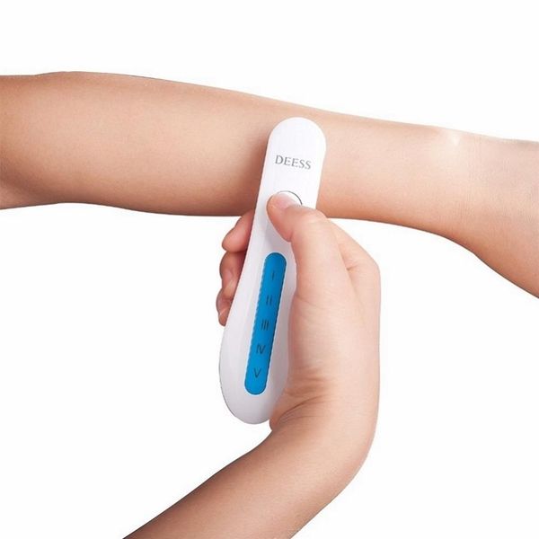 

deess smart portable skin color tester skin analyzer skins tone sensor for plasma laser beauty treatments3249