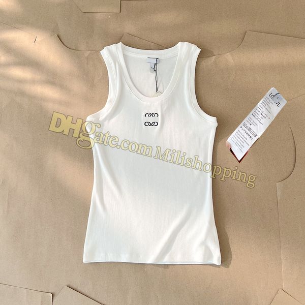 

women knits designer tanks party camis soft women clothing with label, White