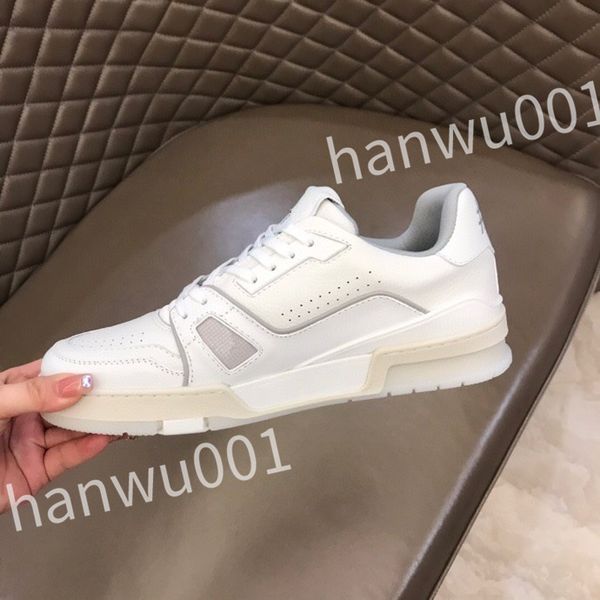 

2023 designer men causal shoes fashion woman leather lace up platform sole sneakers white black mens womens luxury