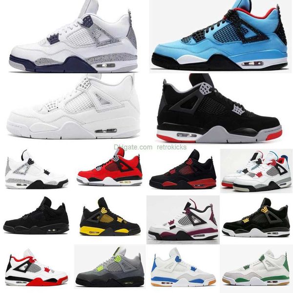 

women men 4s oreo bred sail amm shoes 4 pine green university blue midnight navy craft pn dust white cement black cat fire red infrared taup