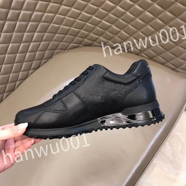 

new designer men causal shoes fashion woman leather lace up platform sole sneakers white black mens womens luxury