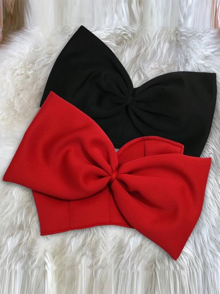 

tanks 2022 new butterfly crop club party summer black red bluse woman tank with zipper crops  l, Black;white