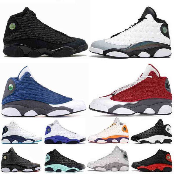 

13s jumpman basketball shoes men court s 13 black cat purple bred playoff he got home chicago wolf gray mens women starfish trainers