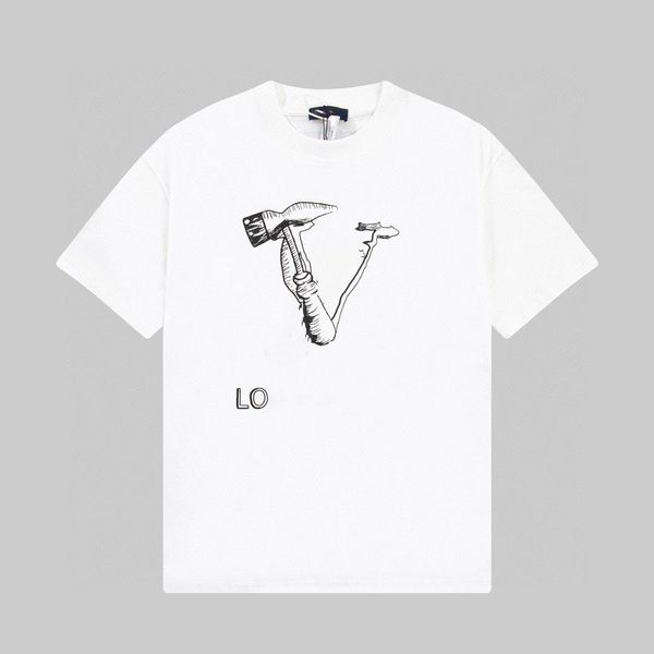

mens t-shirts black white t shirts for men women tee designers tshirt luxury clothes fashion casual classic short sleeve cotton couple women, White;black