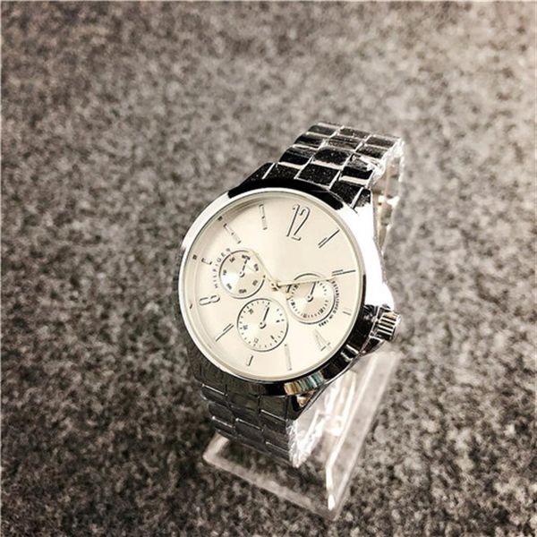 

2020 rome full drilled fashion waterproof tidal stainless steel montre de luxe304u, Slivery;black