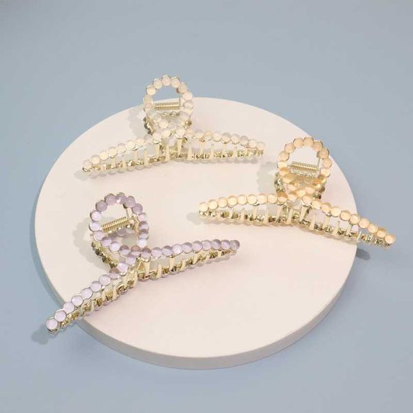 

butterfly barrettes korean simple temperament metal cross clip female korean internet celebrity girl hairpin back hair clip headdress, Golden;silver