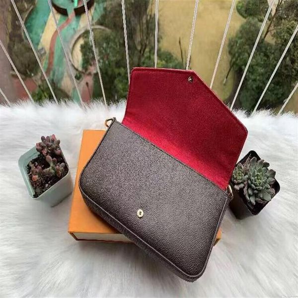 

quality wallet leather patchwork messenger bag women female chain strap shoulderbag ladies flap bags purse with box dust bag 2522
