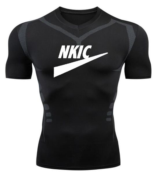 

man's t-shirt short sleeve men's t-shirts gym clothing tee plain running shirt camiseta masculina tee shirt homme, White;black