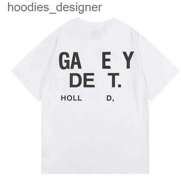 

woen&men's t-shirts designer galleryes depts shirt alphabet print trendy trend basic casual fashion loose short t-shirt half sleeve tee, White;black