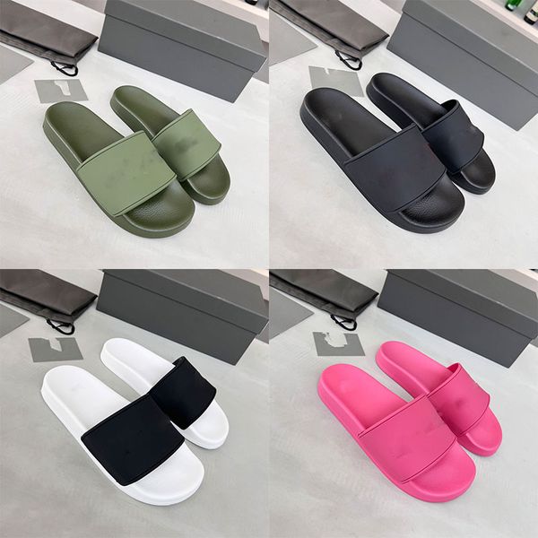 

fashion luxury summer sandals beach sports shoes designer skateboard shoes men and women slippers bag flower printed leather mesh rubber bla, Black