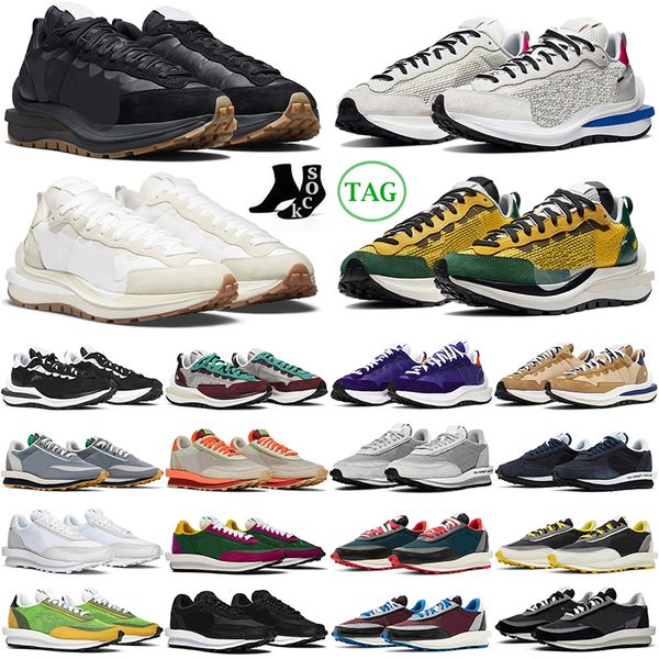 

vaporwaffle ld waffle men women casual shoes black white nylon sail gum sesame blue void tour yellow pine fragment dark iris mens trainers o