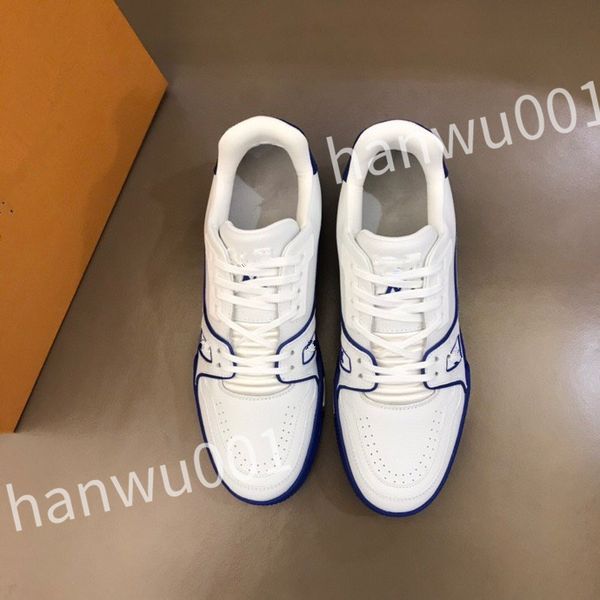 

2023 new designer men causal shoes fashion woman leather lace up platform sole sneakers white black men women luxurys