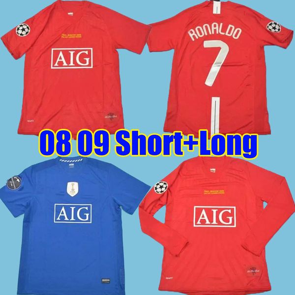 

Top 2008 manchester FINAL MOSCOW RONALDO Retro Jerseys Classic Vintage 08 09 SCHOLES VIDIC Soccer jersey ROONEY football shirts GIGGS utd maillot de foot, 08 09 away(c)_ls