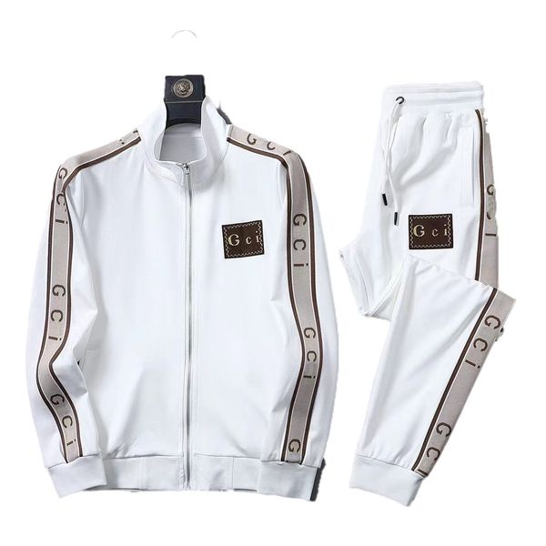 

ll 2023new men tracksuit sweat suits sports suit men hoodies jackets tracksuits jogger suits jacket pants sets men jacket sporting suit sets, Gray