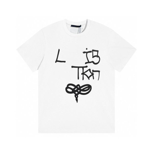 

luxury mens designer t shirt black red letter printed shirts short sleeve fashion brand designer tees euro size xs, White;black