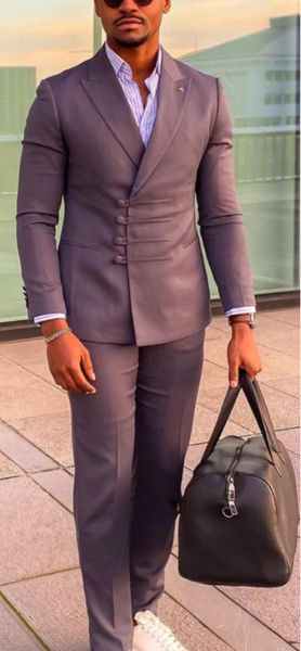 

blazers doublebreasted brown costume homme men suits for wedding 2pieces(jacket+pant+tie)fashion terno masculino groom blazer trousers, White;black