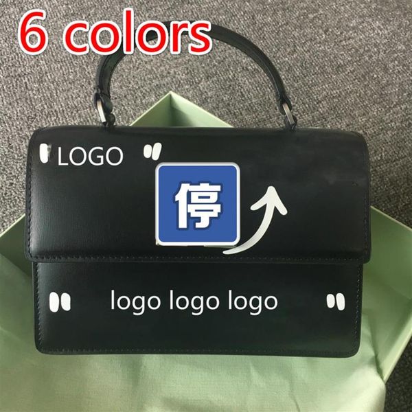 

ow jitney designer bags genuine leather handbags purse fashion white crossbody tote women men luxury evening bags269i254v