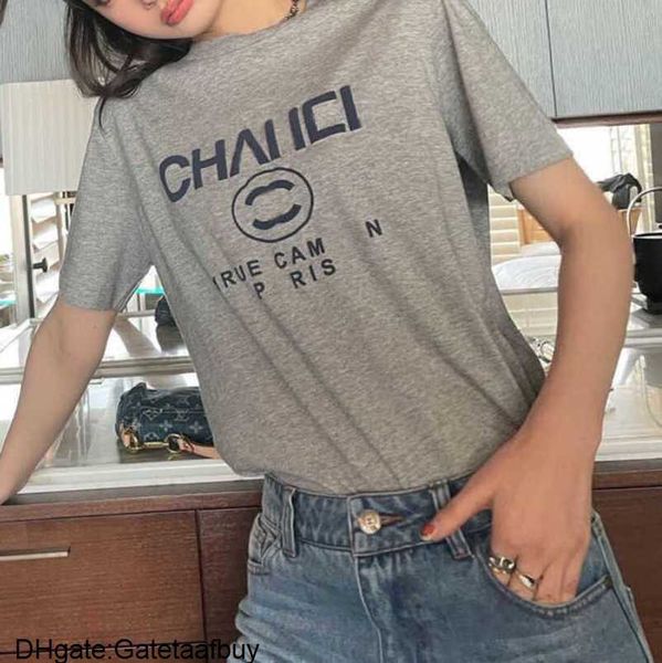 

classics women's luxury t shirt ch brand tees men t-shirt designer paris trendy letter print couple short sleeve summer t-shirts round, White
