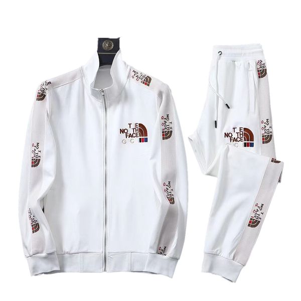 

kk 2023new men tracksuit sweat suits sports suit men hoodies jackets tracksuits jogger suits jacket pants sets men jacket sporting suit sets, Gray