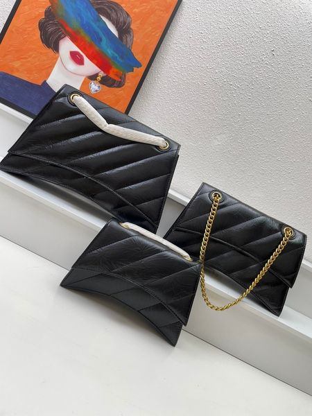 

fashion hourglass shoulder bags evening bag genuine leather totes bag luxurys designer women crossbody wallet travel pattern b logo hasp fla