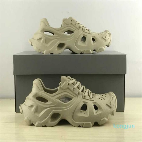 

og 2023 new sandals mold rubber slide sandals men woman sandals slides slippers ararat rubber summer size 35-46, Black
