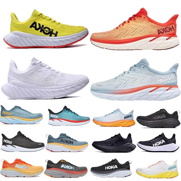 

mens womens running shoes coralv one clifton 8 bondi 8 mountain spring triple white song blue real teal pink seeweed brown together sports w