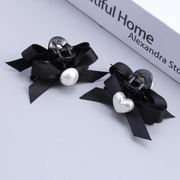 

pink barrette hairpin female back head spoon high horsetail small claw clip advanced sense claw clip shark clip girl hairpin clip headwear, Golden;silver