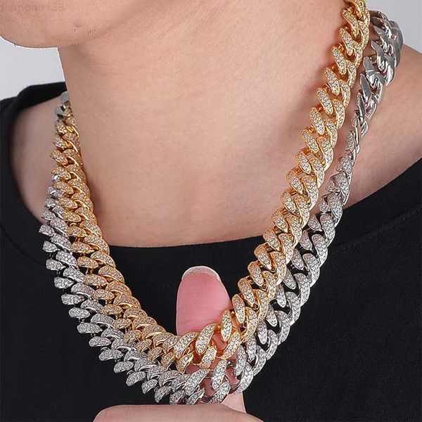 

jwy custom 12mm new arrivals 18 k gold and silver plated brass chain necklace