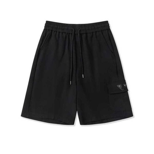 

22% off edition luxury fashion family summer thin triangle iron elevation street men's and women's sports casual shorts capris, Black;white