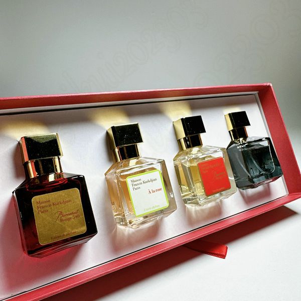 

baccarat perfume 30mlx4 brand maison bacarat rouge 540 extrait eau de parfum paris fragrance man woman cologne spray long lasting