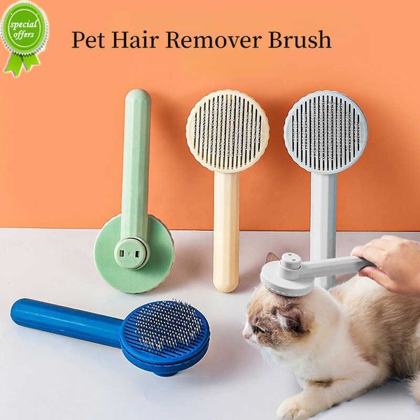 

new pet cat brush dog comb pet hair remover brush removes tangled pet hair cleaning brush household pet products grooming accessory