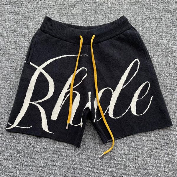 

real pics men's plus size shorts women 1 -quality yellow drawstring breeches199t