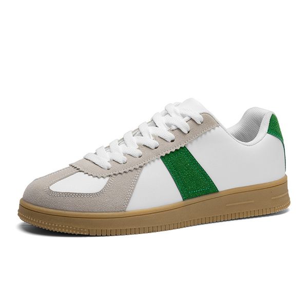 

dress shoes men shoe casual leather sneakers mens trendy allmatch small white students comfortable fashion trainers 230422, Black