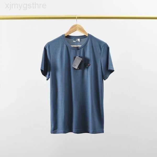 

men's t-shirts summer embroidery simple short sleeve casual round neck couple half bottom t-shirt 199mbx, White;black