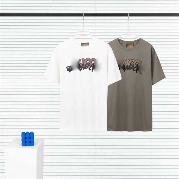 

24% off edition lian ming home summer fashion mutual direct jet printing os t-shirt short sleeve, White;black